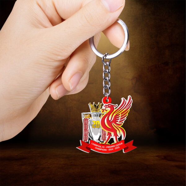 Liverpool Custom Shape 2-sided Keychain - HOATT 9981