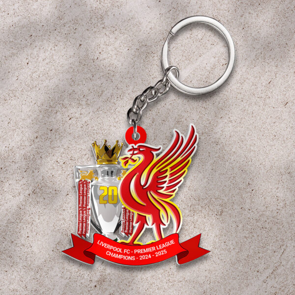 Liverpool Custom Shape 2-sided Keychain - HOATT 9981