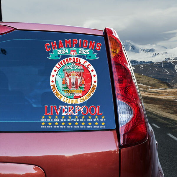Liverpool FC 3D Decal – TANTN 12201