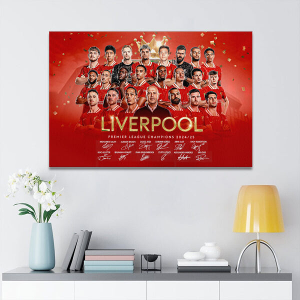 Liverpool FC Rectangle Canvas With Inner Frame – HOATT 10120
