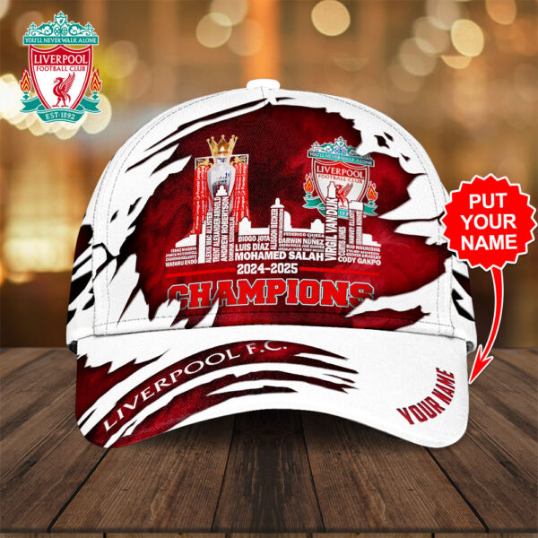 Personalized Liverpool FC Classic Cap - TANTN 12213