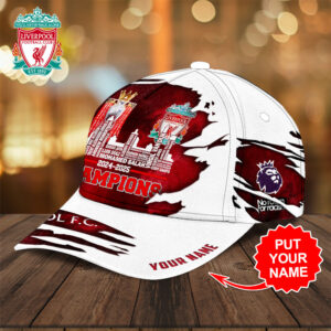 Personalized Liverpool FC Classic Cap - TANTN 12213