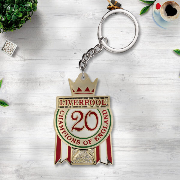 Liverpool FC Custom Shape 2-sided Keychain - TANTN 12194