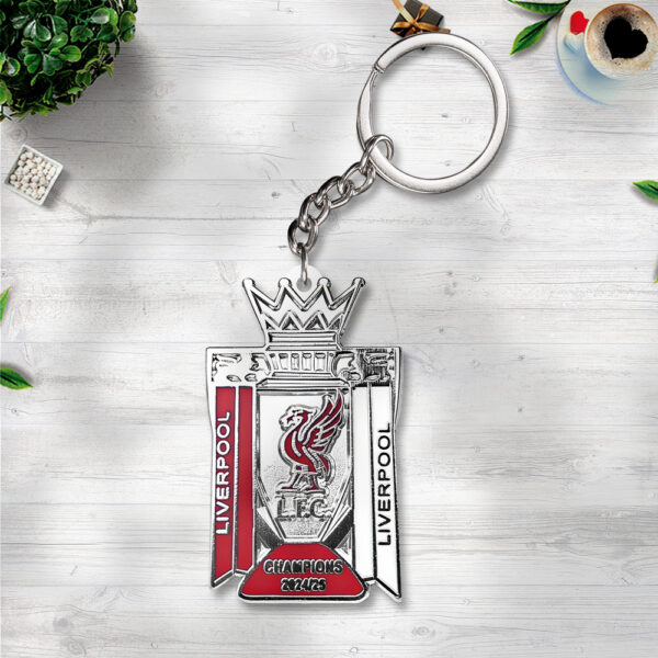 Liverpool FC Custom Shape 2-sided Keychain - TANTN 12196