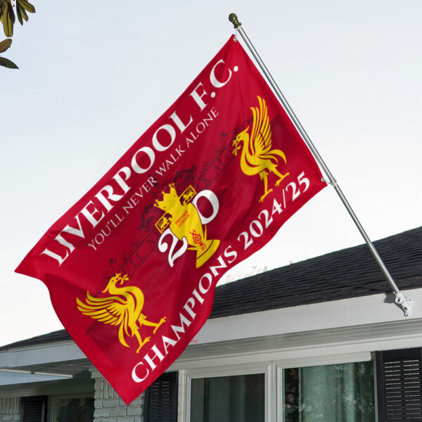 Liverpool FC 3D House Flag - MAITM 10854