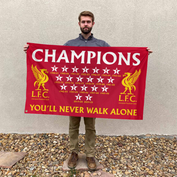 Liverpool FC 3D House Flag - MAITM 10862