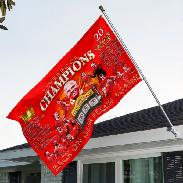 Liverpool FC 3D House Flag - HOATT 10013