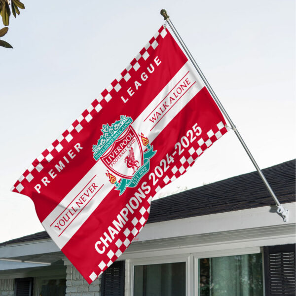 Liverpool FC 3D House Flag - TANTN 12191
