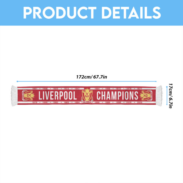 Liverpool FC Ruffneck Soccer Scarf - TANTN 12324