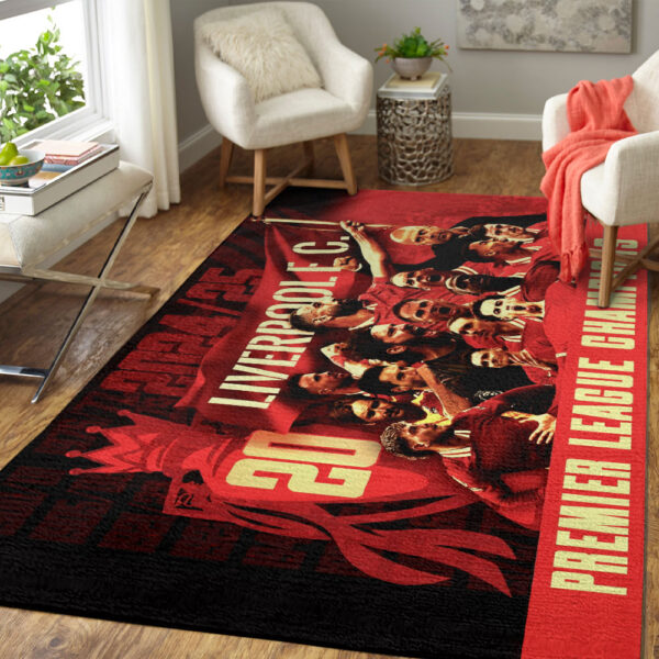 Liverpool FC Rectangular Rug - HOATT 10137