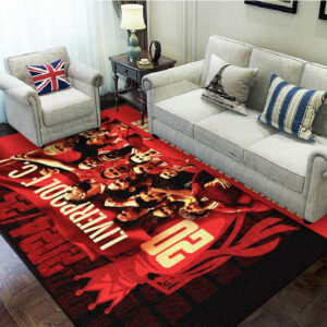 Liverpool FC Rectangular Rug - HOATT 10137
