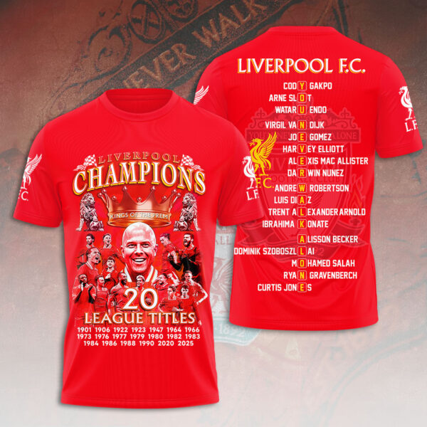 Liverpool FC 3D Apparel - HOATT 10068