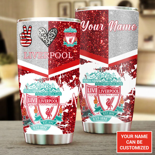 Personalized Liverpool FC Tumbler Cup - TANTN 12187