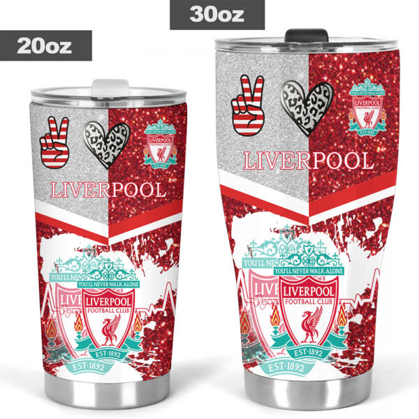 Personalized Liverpool FC Tumbler Cup - TANTN 12187