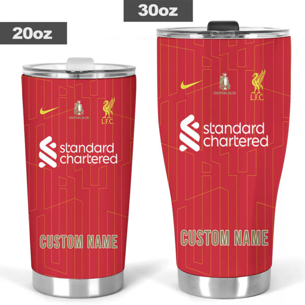 Personalized Liverpool FC Tumbler Cup - TANTN 12408