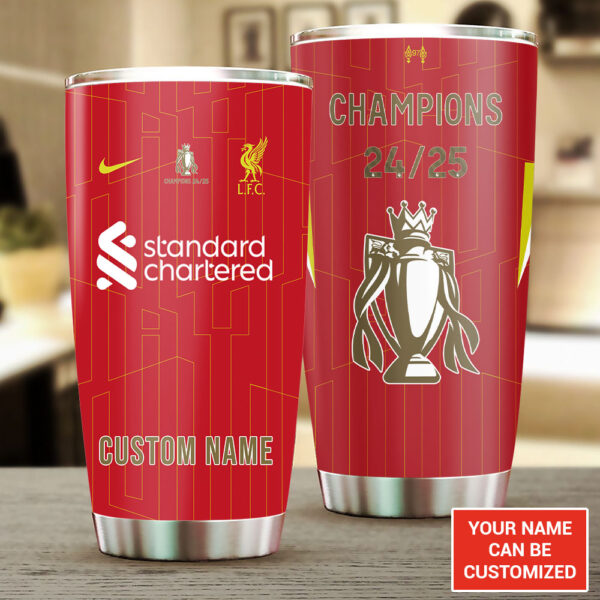 Personalized Liverpool FC Tumbler Cup - TANTN 12408