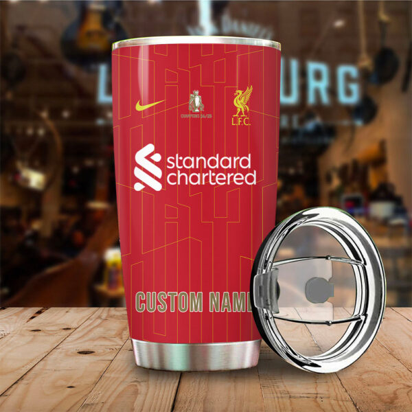 Personalized Liverpool FC Tumbler Cup - TANTN 12408
