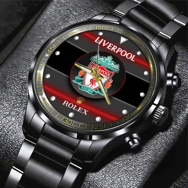 Liverpool FC x Rolex Black Stainless Steel Watch - MAITM 10610