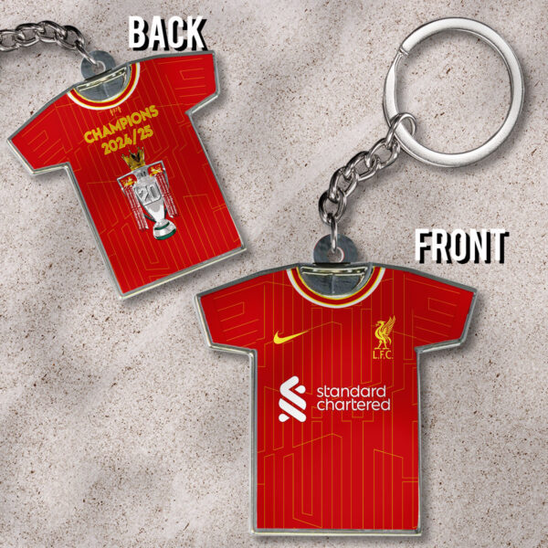 Liverpool FC Custom Shape 2-sided Keychain - HOATT 10122
