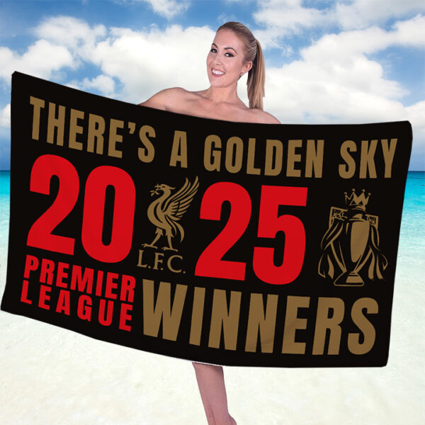 Liverpool FC Rectangle Beach Towel - TANTN 12397