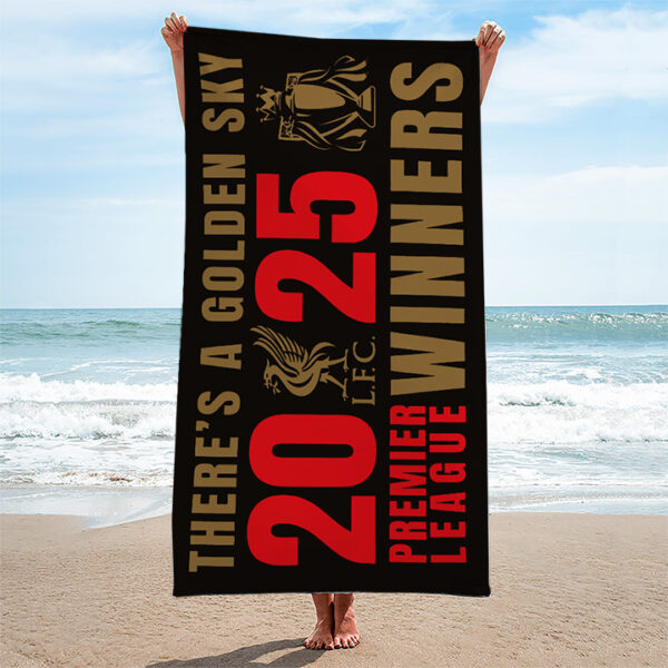 Liverpool FC Rectangle Beach Towel - TANTN 12397