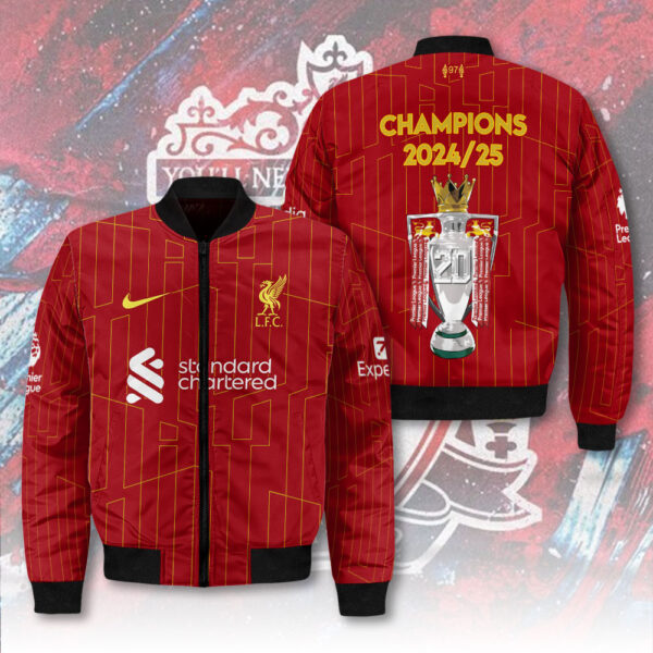 Liverpool FC 3D Bomber Jacket - HOATT 10101