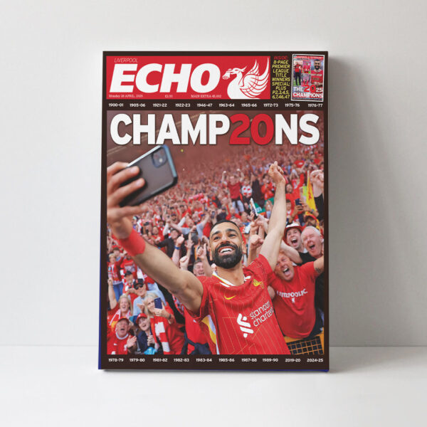 Liverpool FC Rectangle Canvas With Inner Frame - TANTN 12414