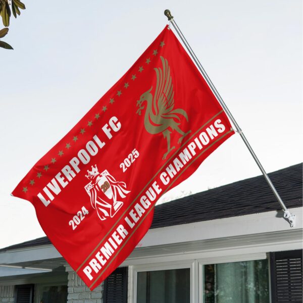Liverpool FC 3D House Flag - TANTN 12193