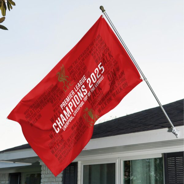 Liverpool FC 3D House Flag - TANTN 12402