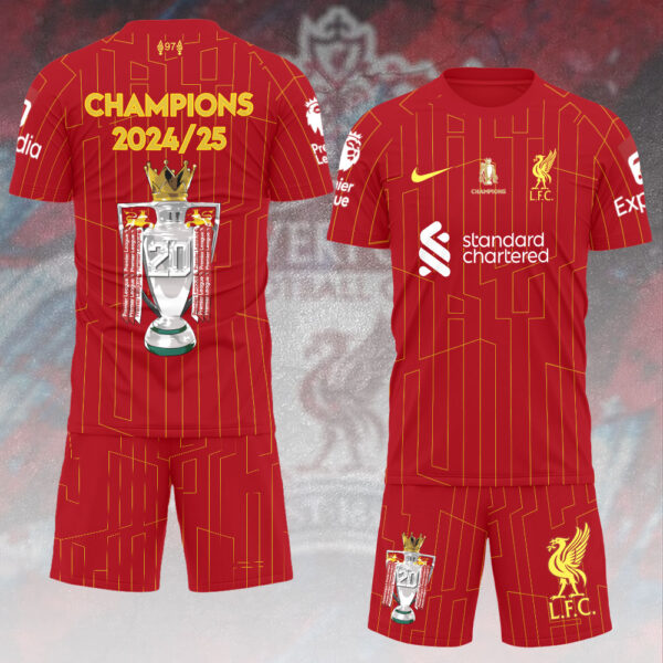 Liverpool FC Soccer Suit Jersey - HOATT 10119