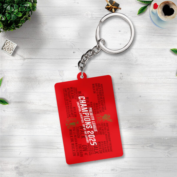 Liverpool FC Custom Shape 2-sided Keychain - GNE 3280