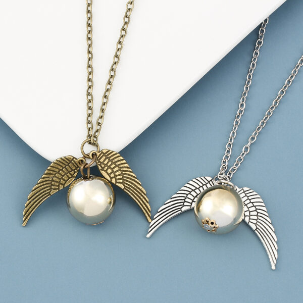Harry Potter Golden Snitch Pendant Necklace - MAITM DROP104