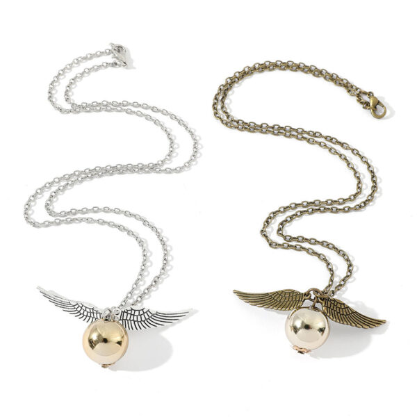Harry Potter Golden Snitch Pendant Necklace - MAITM DROP104