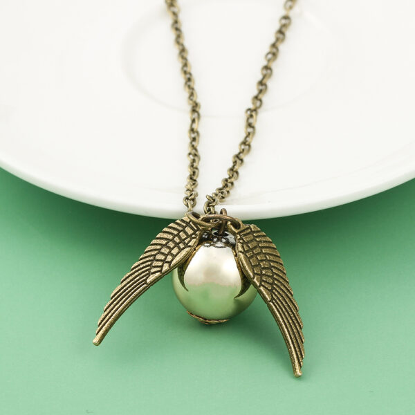 Harry Potter Golden Snitch Pendant Necklace - MAITM DROP104
