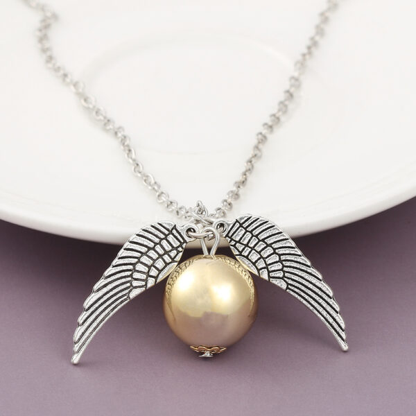 Harry Potter Golden Snitch Pendant Necklace - MAITM DROP104