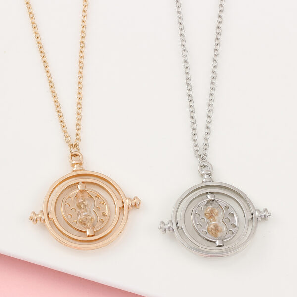 Harry Potter Time-turner 360 Rotatable Pendant Necklace - MAITM DROP105