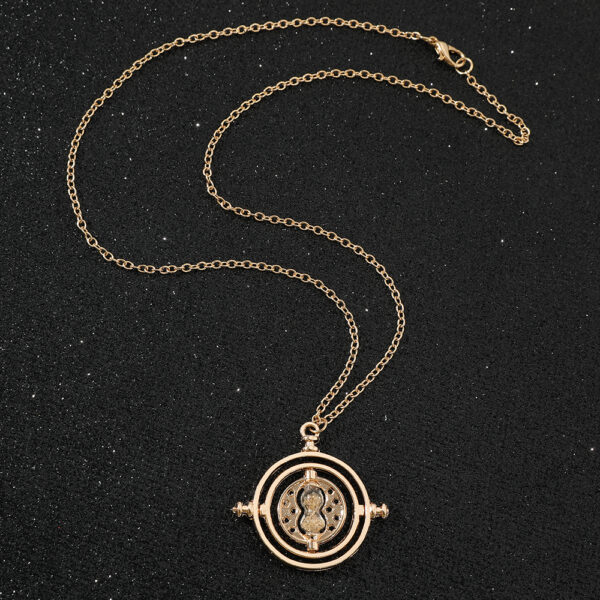 Harry Potter Time-turner 360 Rotatable Pendant Necklace - MAITM DROP105