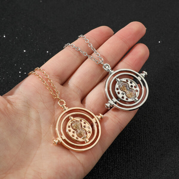 Harry Potter Time-turner 360 Rotatable Pendant Necklace - MAITM DROP105
