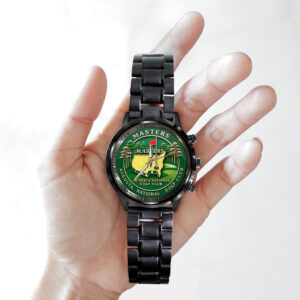 Golf Masters Tournament Black Stainless Steel Watch - MAITM 10741