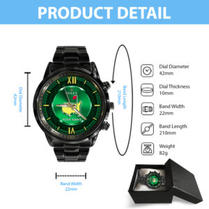 Golf Personalized Masters Tournament x Rolex Black Stainless Steel Watch - MAITM 10536