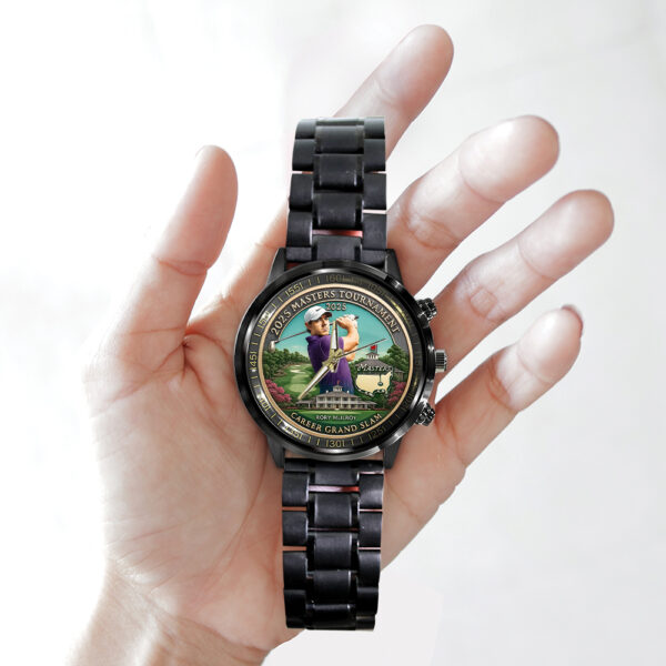 Golf Masters Tournament x Rory McIlroy Black Stainless Steel Watch - MAITM 10739