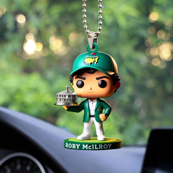 Golf Masters Tournament x Rory McIlroy Custom Shape 1-sided Acrylic Car Ornament - MAITM 10731