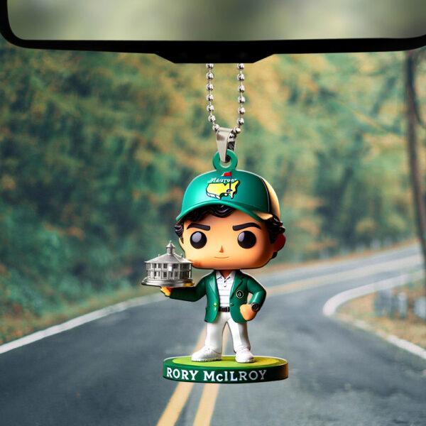 Golf Masters Tournament x Rory McIlroy Custom Shape 1-sided Acrylic Car Ornament - MAITM 10731
