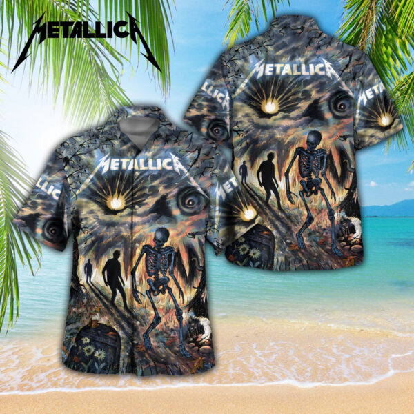 MET Band 3D Hawaiian Shirt - TANTN 12166