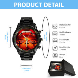 MET Band Black Stainless Steel Watch - GNE 3117