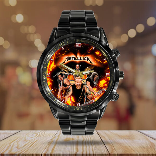 MET Band Black Stainless Steel Watch - GNE NEW220