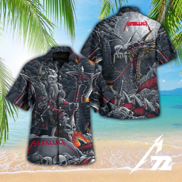 MET Band 3D Hawaiian Shirt - TANTN 12161