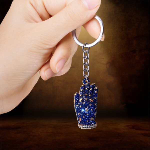 Michael Jackson Custom Shape 2-sided Keychain - HOATT 9627