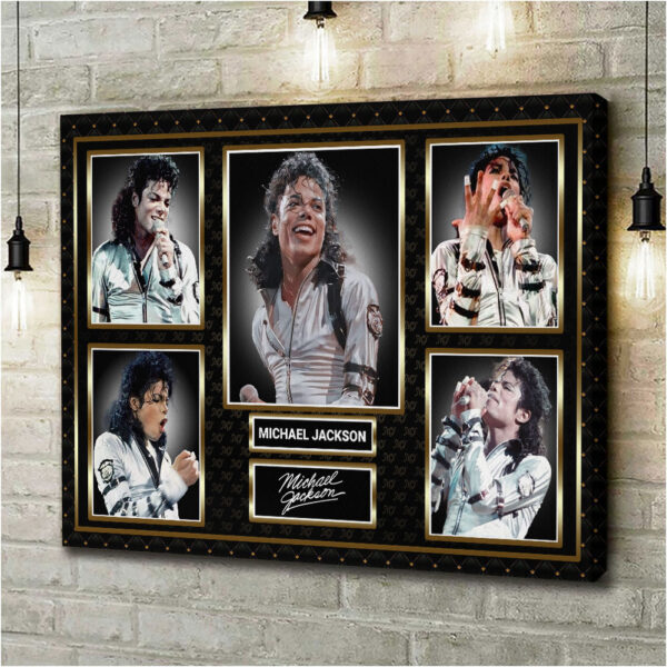 Michael Jackson Rectangle Canvas With Inner Frame – HOATT 9935