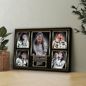 Michael Jackson Rectangle Canvas With Inner Frame – HOATT 9935